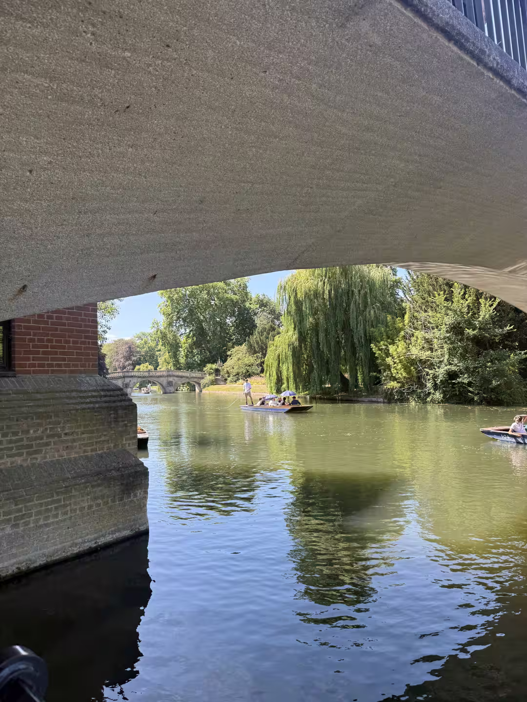 A calm, tree-lined bend of the River Cam, Cambridge